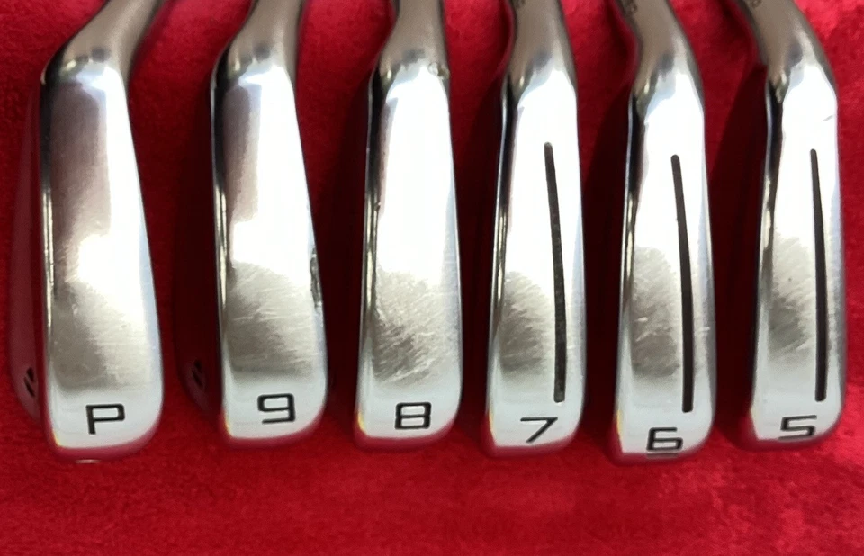 Taylormade P770 Irons 5-PW Left Handed Regular Steel Shafts. - Image 3 of 4