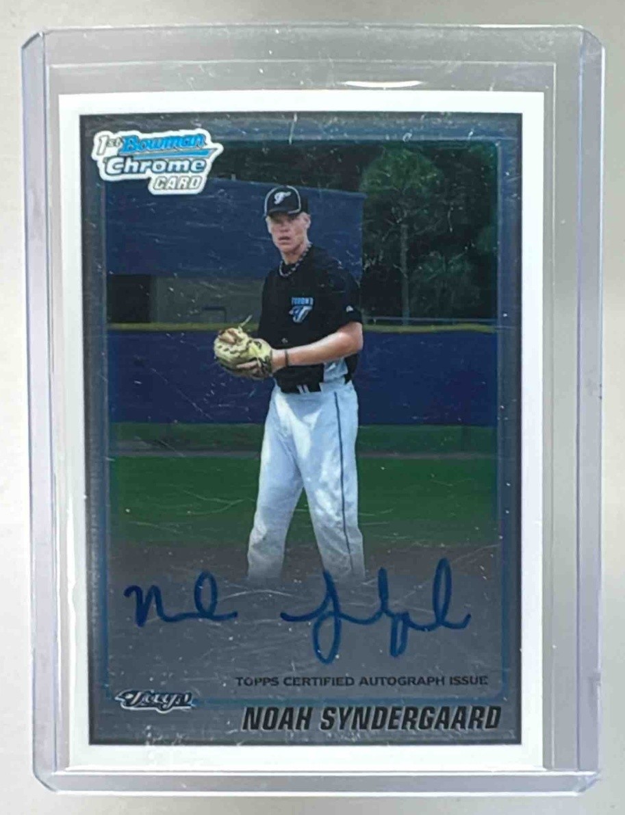 Noah Syndergaard 2010 Chrome Bowman Draft Picks #BDPP75 1st RC Auto