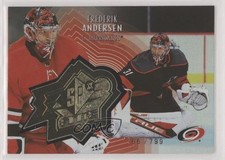 2021 Upper Deck Extended Series SPx Finite Radiance /799 Frederik Andersen 0s28