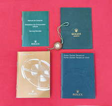 ROLEX Oyster Perpetual Booklets 2012 Manual Tag Warranty Holder Instructions Set