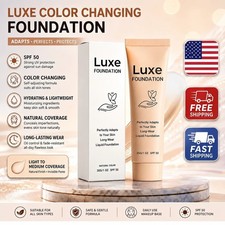Luxe Color Changing Foundation for Women 30Ml Light to Medium Color Coverage