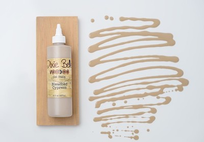 Bleached Cypress | Voodoo Gel Stain | Dixie Belle Paint | Water-Based Wood Stain