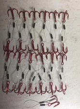 Red Stinger Hooks #8/#10 QTY25