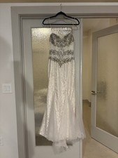 JOVANI PROM 94186 Size 6 Women's Dress Evening Gown Cr me