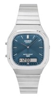 Casio Vintage Quarz LäSsige Himmelblau Zifferblatt AQ-240E-3A Unisex-Uhr