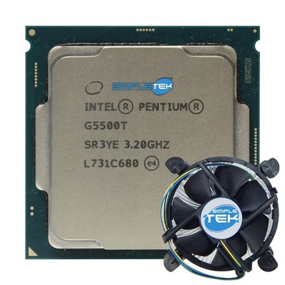 Intel Pentium Gold G5500t Processor 3.2 GHz 4MB Smart Cache + Heatsink