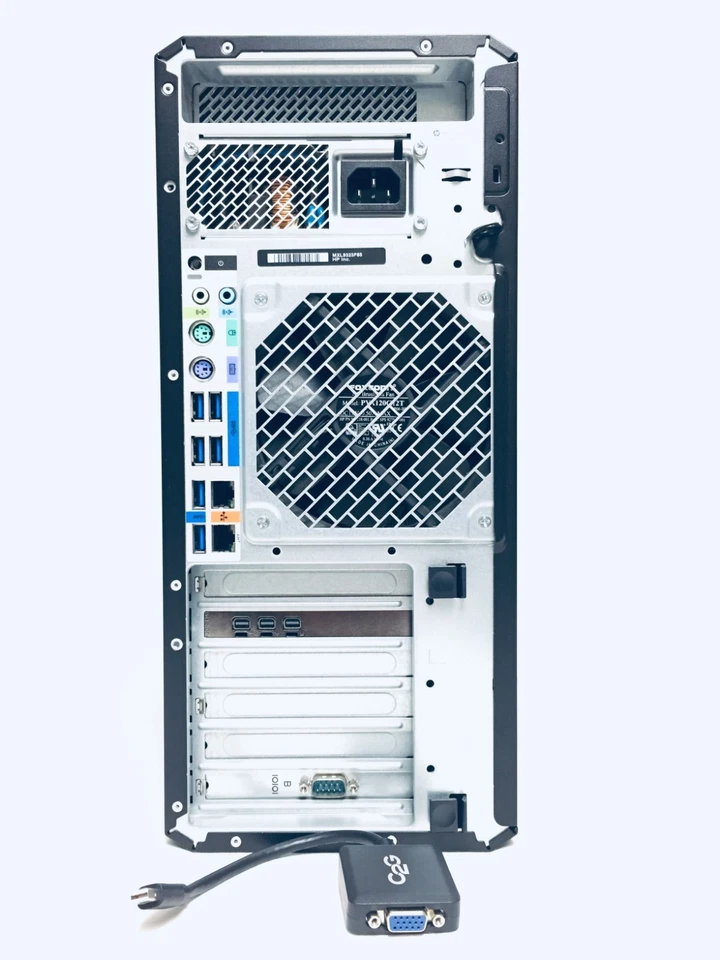 HP Z4 G4 Workstation, Intel Xeon W-2123 3.60Ghz, 512Gb SSD, 32Gb RAM, NO OS - Image 3 of 4