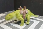 Vintage Star Wars Patrol Dewback 1979 Figure Creature With Saddle