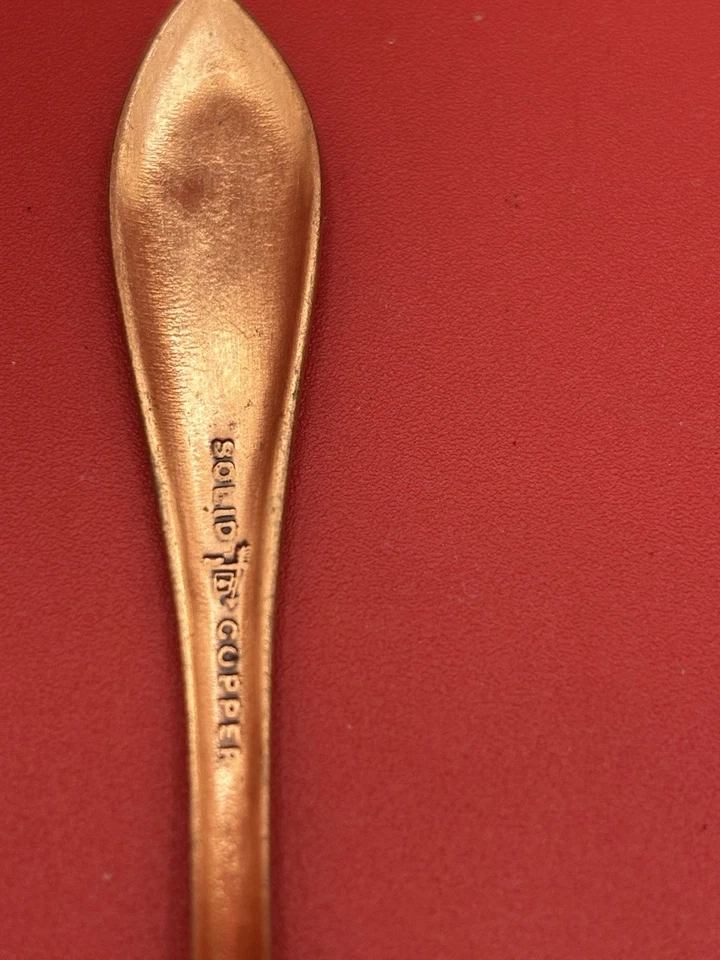 Cuchara de caballo vaquero fundición Montana mina cobre farmacia anaconda vintage Foto 4 de 4