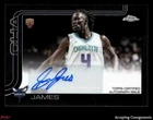 2025 Topps Chrome Sion James Chrome Rookie Autographs (RAW)