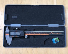 Digital Caliper 6" 150mm Glow Geek Electronic Inch MM Fractions