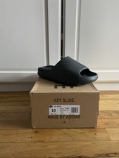 Size 10 - Adidas Yeezy Slide Dark Onyx 100 AUTHENTIC FAST FREE SHIPPING