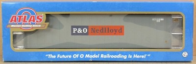 Atlas O 4512-2 P&O Nedlloyd 40' Container O-Scale NOS