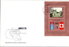 GOLDPATH: Habana cover 1978 to Canada first day special cancel CV908_P22