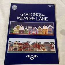 Gloria  Pat Cross Stitch Pattern Chart Leaflet ALONG MEMORY LANE 7 Free Ship