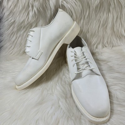 BATES Shoes Women's USA Made White Leather Uniform Shoes 7