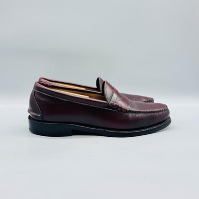 Johnston & Murphy Shoes Mens 8.5 Brown Leather Aristocraft Penny