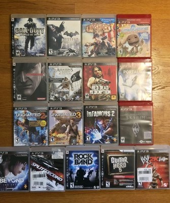 Lot of 17 Sony PS3 Games In Box, Original Manuals, Offers Welcome, Read Descr.