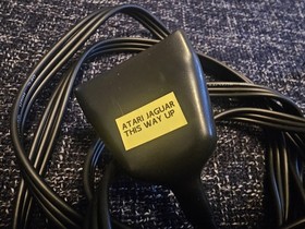 Atari Jaguar Console With DOOM Game.