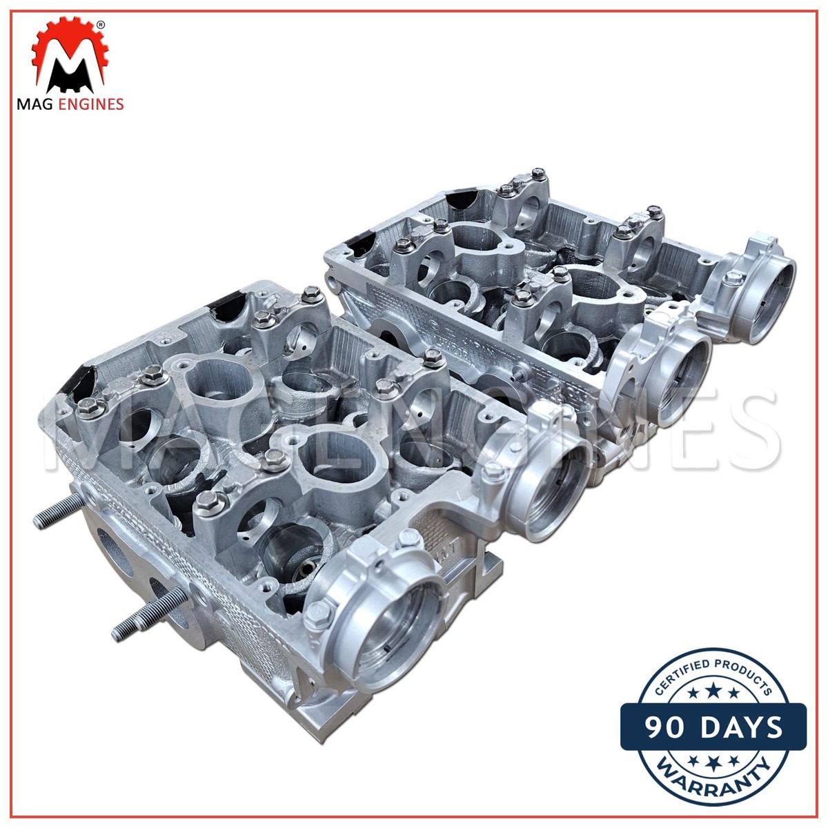 MB-190E-SOHC-20.23オーバーホール済みコンプリートエンジン販売 BARE CYLINDER HEADS SUBARU EJ20 EJ205 DOHC SINGLE TURBO NON AVCS