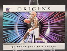 2025 Panini Origins Quinshon Judkins RC Big Bang CASE HIT SP Cleveland Browns #8