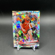 2025 Panini Prizm Wnba Te-Hina Paopao (RC) Cracked Ice #61 Atlanta Dream