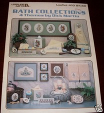 Craft Books: 828 Bath Collections Cross Stitch Designs