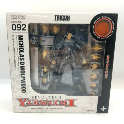 Revoltech Yamaguchi TRIGUN No. 092 Nicholas D. Wolfwood Figure