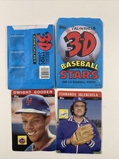 1985 Topps Baseball Stars Dwight Goodwin #19 Fernando Valenzuela # 21