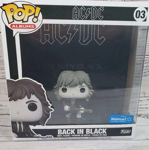 Funko Pop! Albums AC/DC Back in Black #03 Angus Young - Walmart Exclusive NEW 