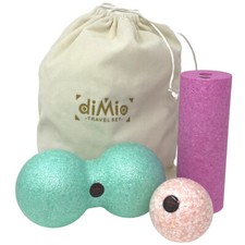 4-Tlg. diMio Mini-Faszien Travel-Set Massager...