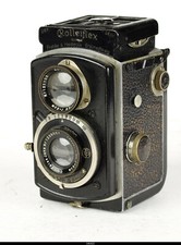 Rolleiflex 4x4 3,5 model 1 Baby 4x4 Zeis Tessar