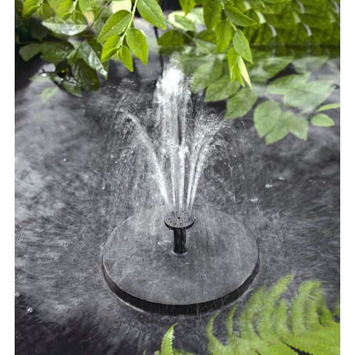 Solar Power Fountain Submersible Floating Water Pump Bird Bath Pond Garden Pool - Picture 7 of 15