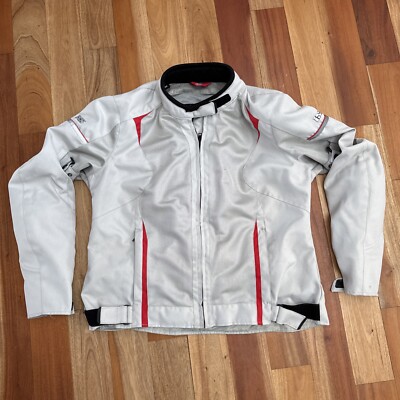 IXS ALVA Motorcycle Jacket Womens D 3XL Gray Mesh Biker Armored