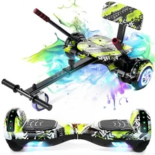 6.5'' Hoverboard Electric and Go Kart Bluetooth Self-Balancing Scooter for Kids