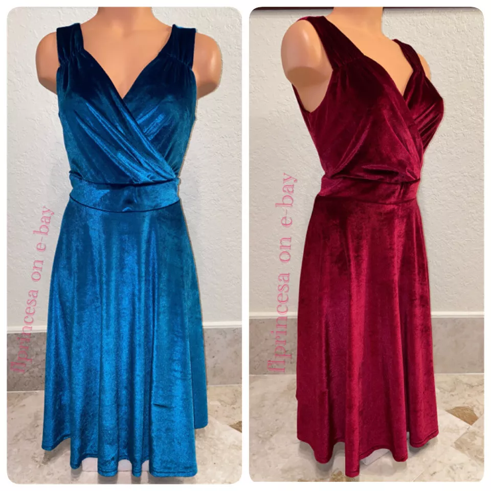 The bay cheap velvet dress