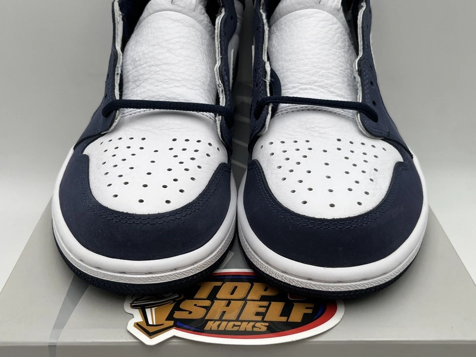 Nuevo Air Jordan 1 Retro Alto OG Co.jp Midnight Navy 2020 Talla 9 Auténtico Raro  Foto 4 de 4