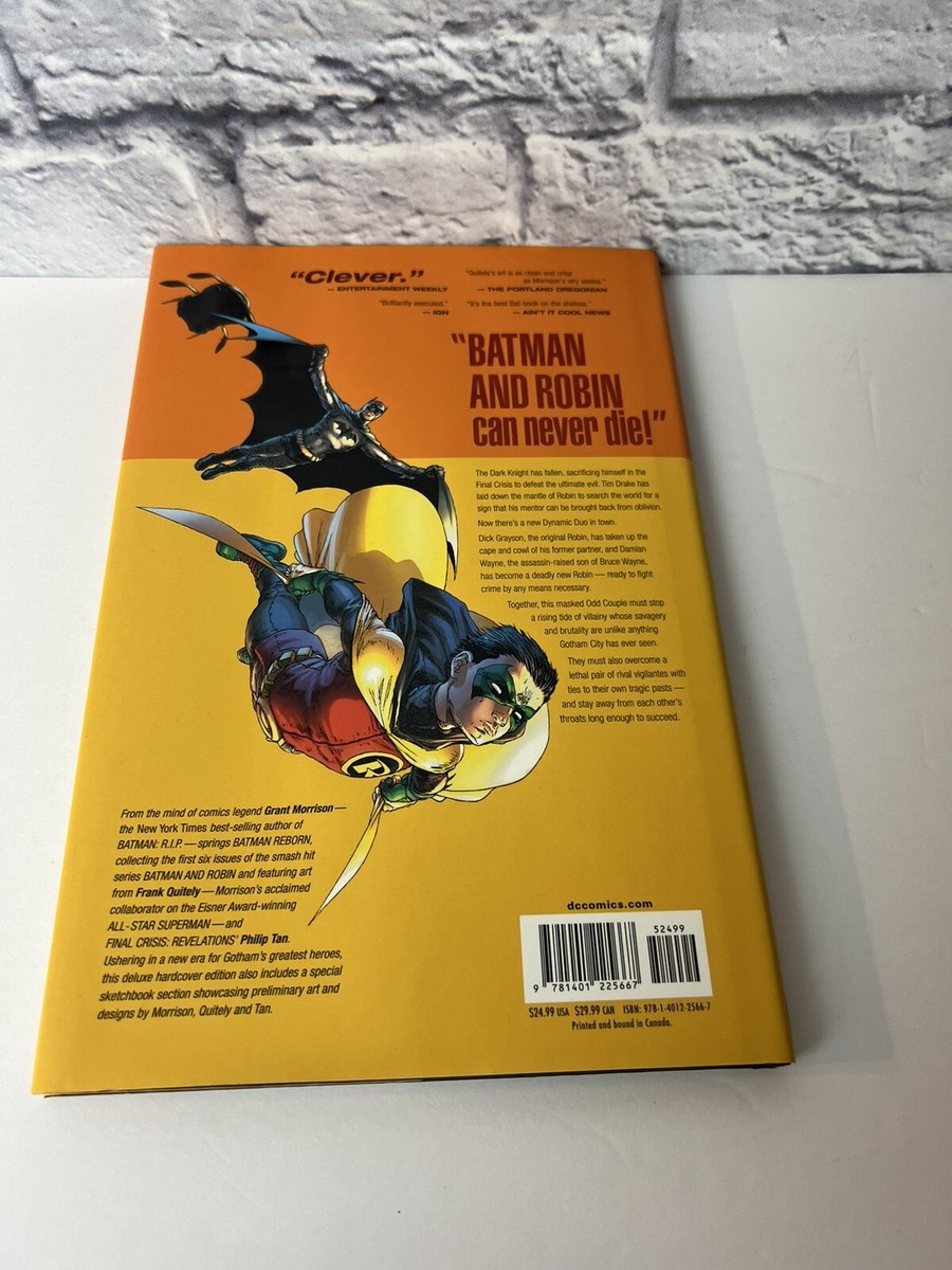 Batman & Robin Vol. 1: Batman Reborn Deluxe HC by Morrison, Grant