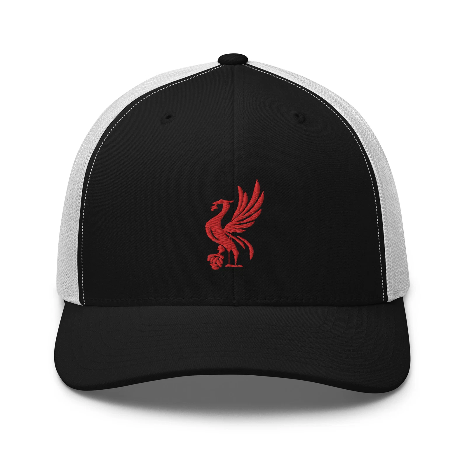 Liverpool Minimalist Design Embroidered Vintage Trucker Cap Soccer Football Hat