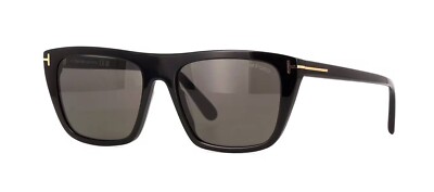 Tom Ford ASLAN FT1175 Black/Smoke (01A) Sunglasses
