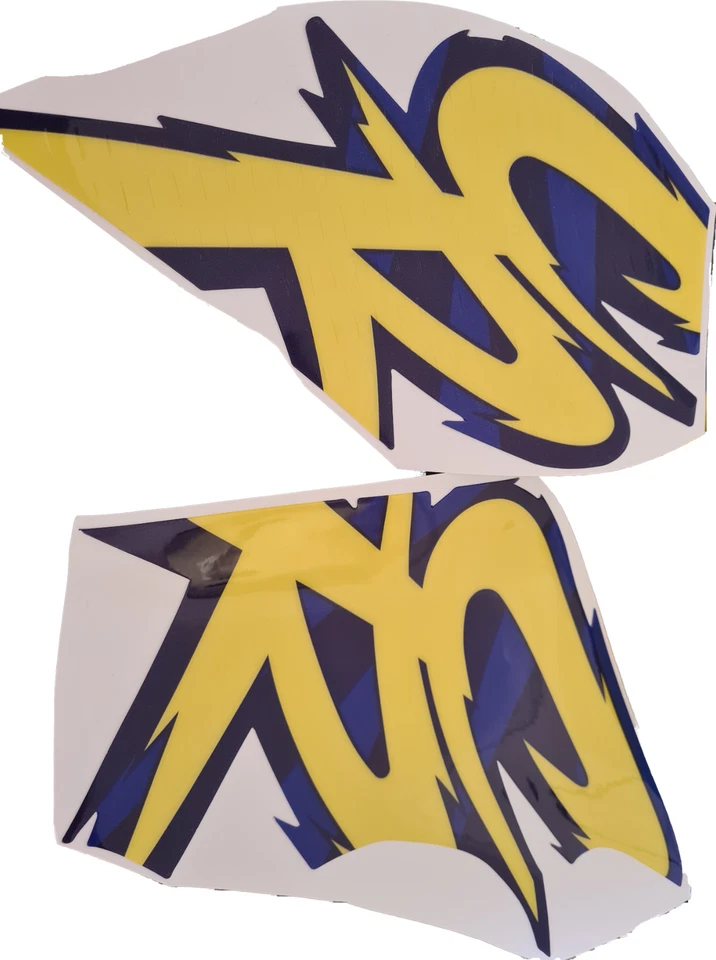 Calcomanías gráficas para honda cr80r Cr 80 cr80 grueso 1994 laminado brillante, envío rápido Foto 3 de 4