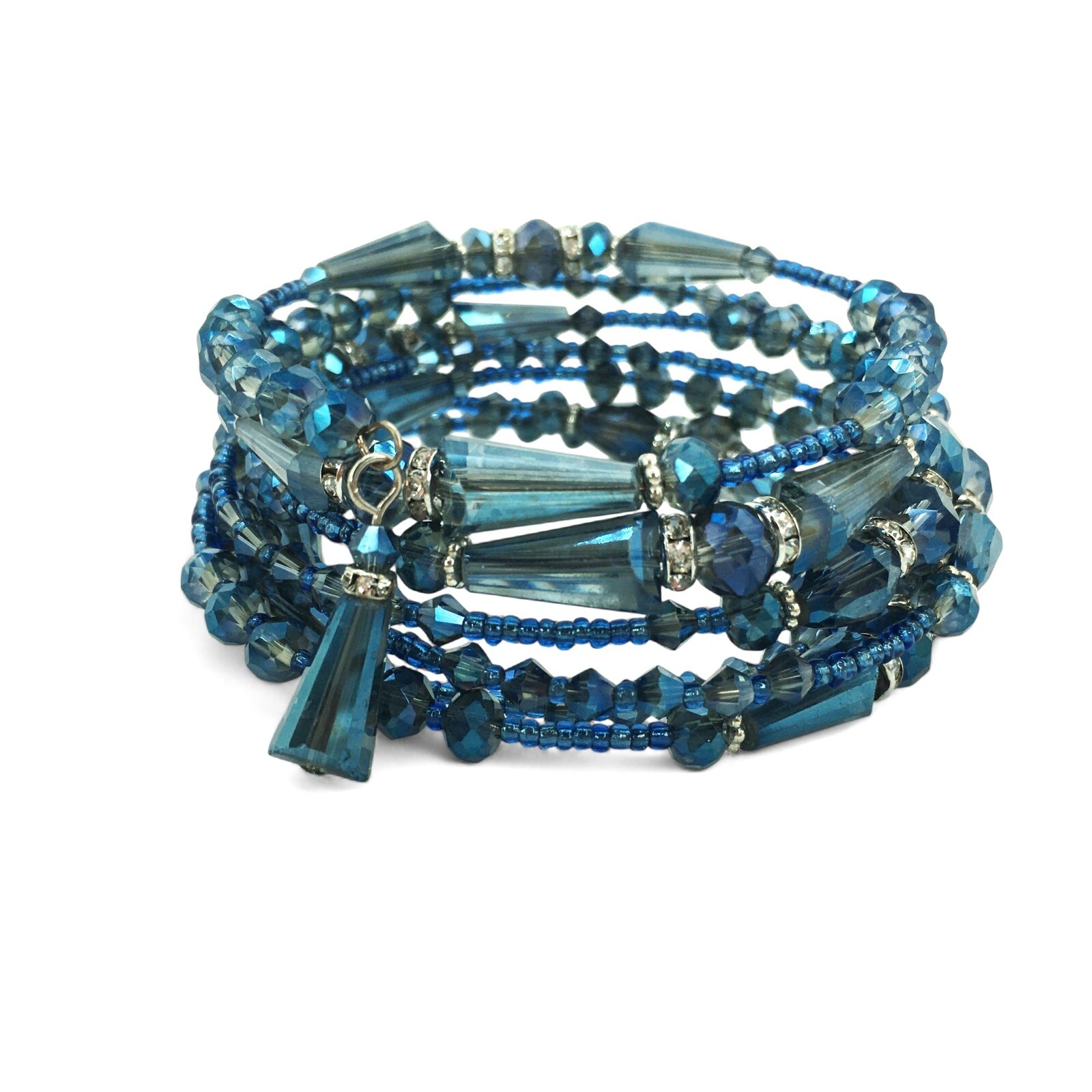 Coiris Boho Layered Beaded Adjustable Stretch Bra… - image 3