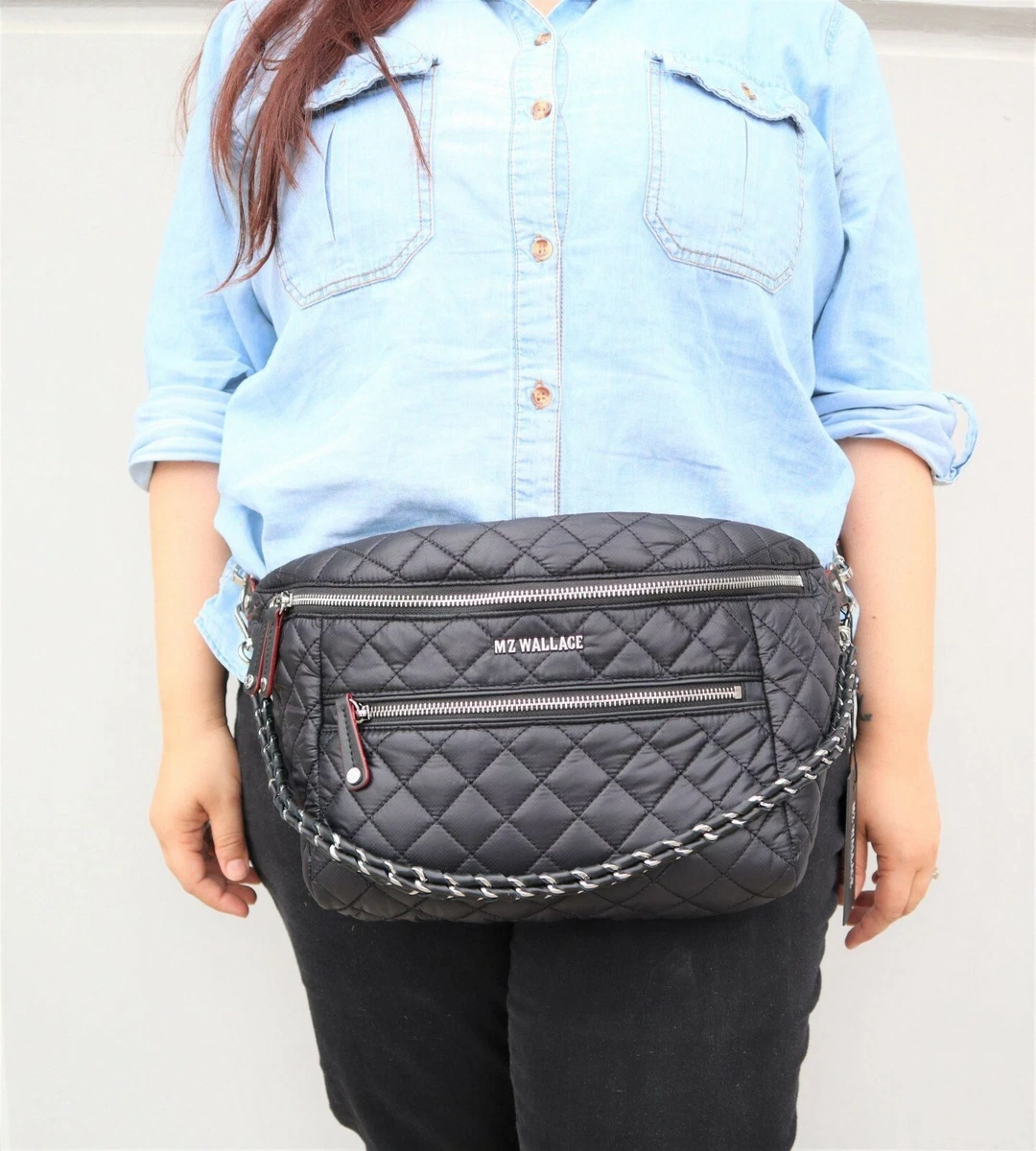 Crosby Crossbody Sling Bag in Black