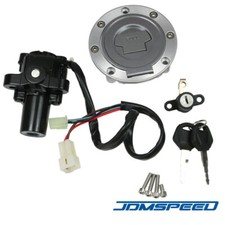 Fuel Gas Cap Ignition Switch Seat Lock W Key Set For Yamaha Yzf R1 R6 Fz6