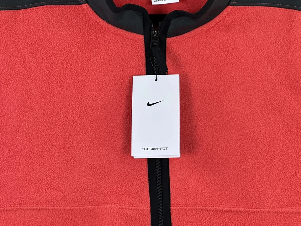 NUEVO $65 Nike Therma-Fit Victory Polar Rojo Chaleco de Golf para Hombres L DA2905-631 NUEVO CON ETIQUETAS Foto 2 de 4