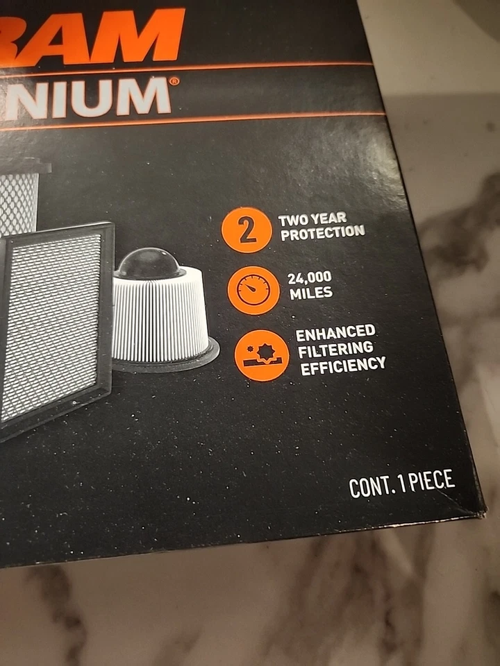 Титановый воздушный фильтр премиум-класса Fram FSA11480 для двигателя Ford Edge Fusion GT - Изображение 4 из 4