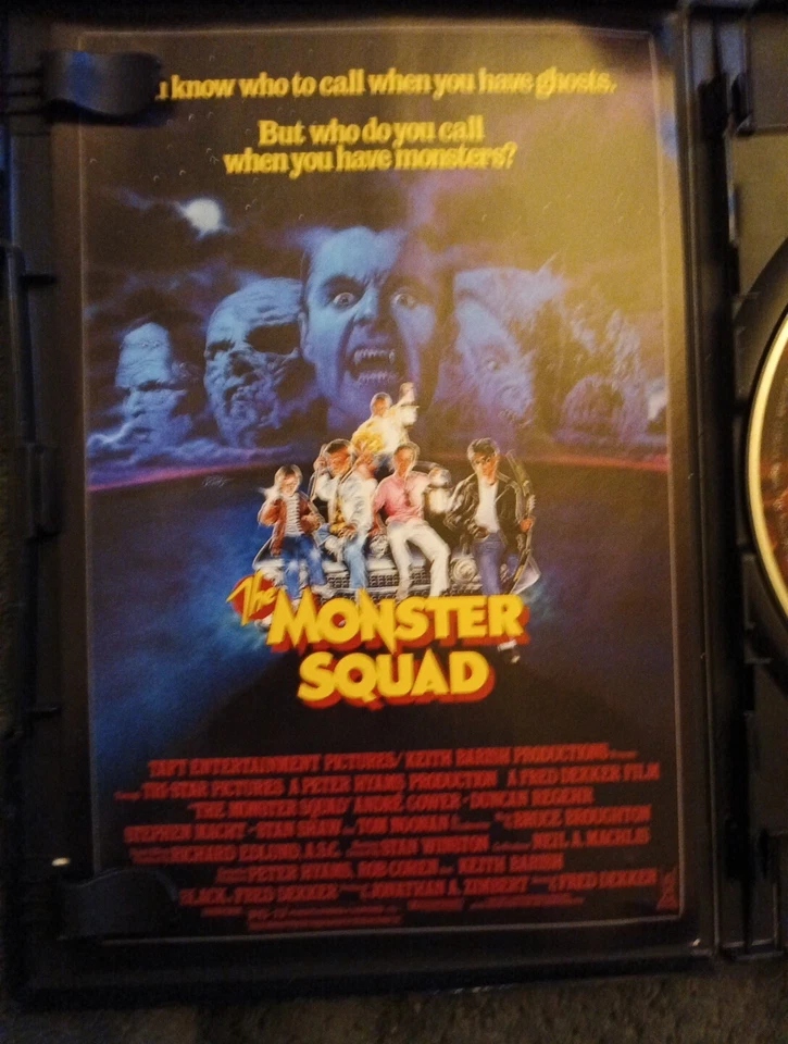 The Monster Squad (2 DVD SET, 2007, 20th Anniversary Edition) w/Insert New &OPEN - Image 3 of 4