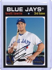 2012 TOPPS ARCHIVES BRETT LAWRIE #97 TORONTO BLUE JAYS SET BREAK