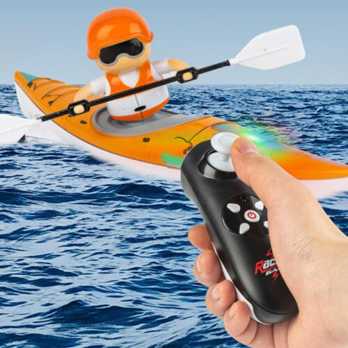 2,4 GHz ferngesteuertes Boot RC Kajak Boot Sommer Wasserspielzeug Geschenk für J - Bild 18 von 21