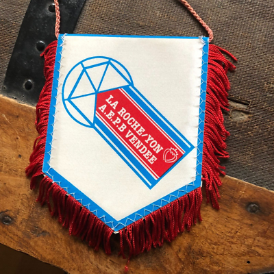 La Roche sur Yon Vendée fanion vintage foot football pennant